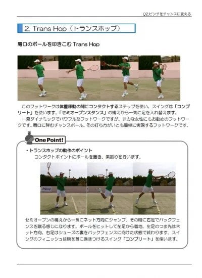 勝者のフットワーク塾 Vol.2 解説本付き! 「ピンチをチャンスに変える」