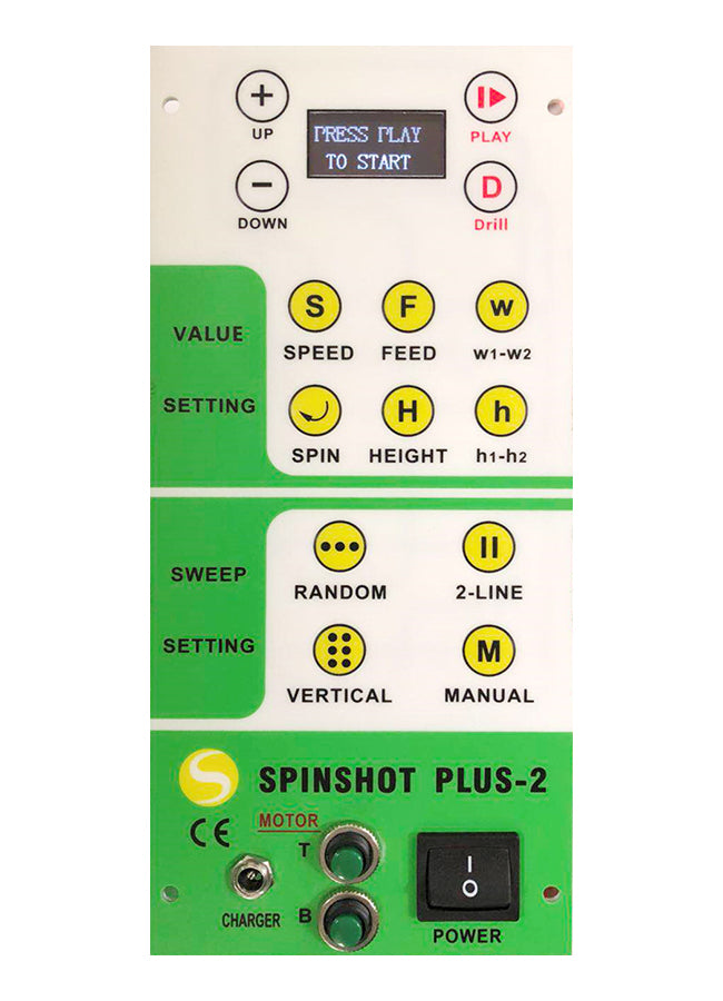 テニス球出しマシン　スマホコントロール　スピンショット・プラス２ SPINSHOT Plus-2 日本正規取扱品